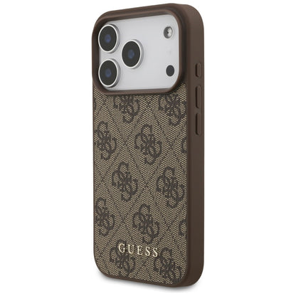 Guess 4G Classic Case for iPhone 17 Pro / 18 Pro - Brown_1