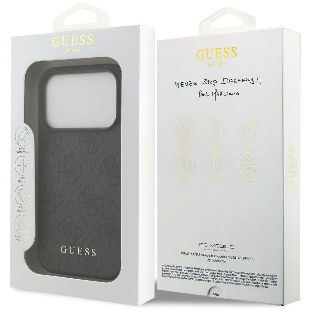Guess 4G Classic Case for iPhone 17 Pro / 18 Pro - Black_7
