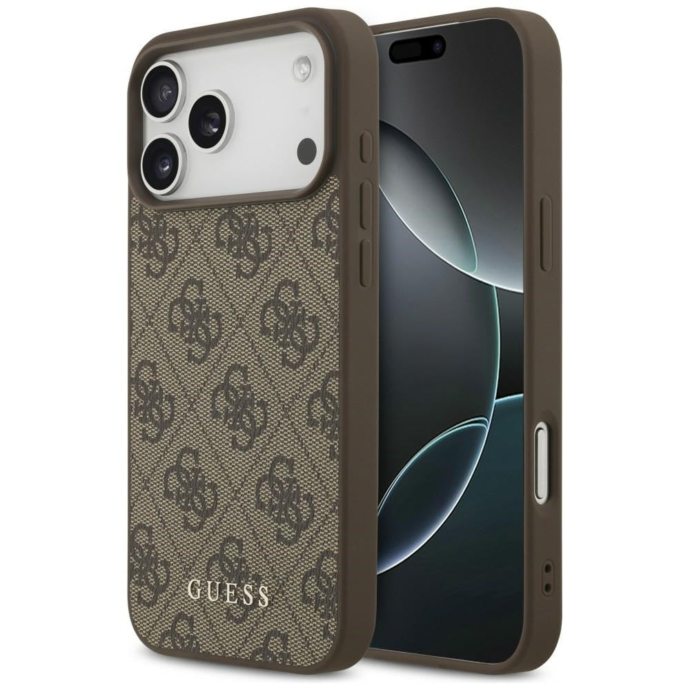 Guess 4G Classic Case for iPhone 17 Pro Max / 18 Pro Max - Brown_0