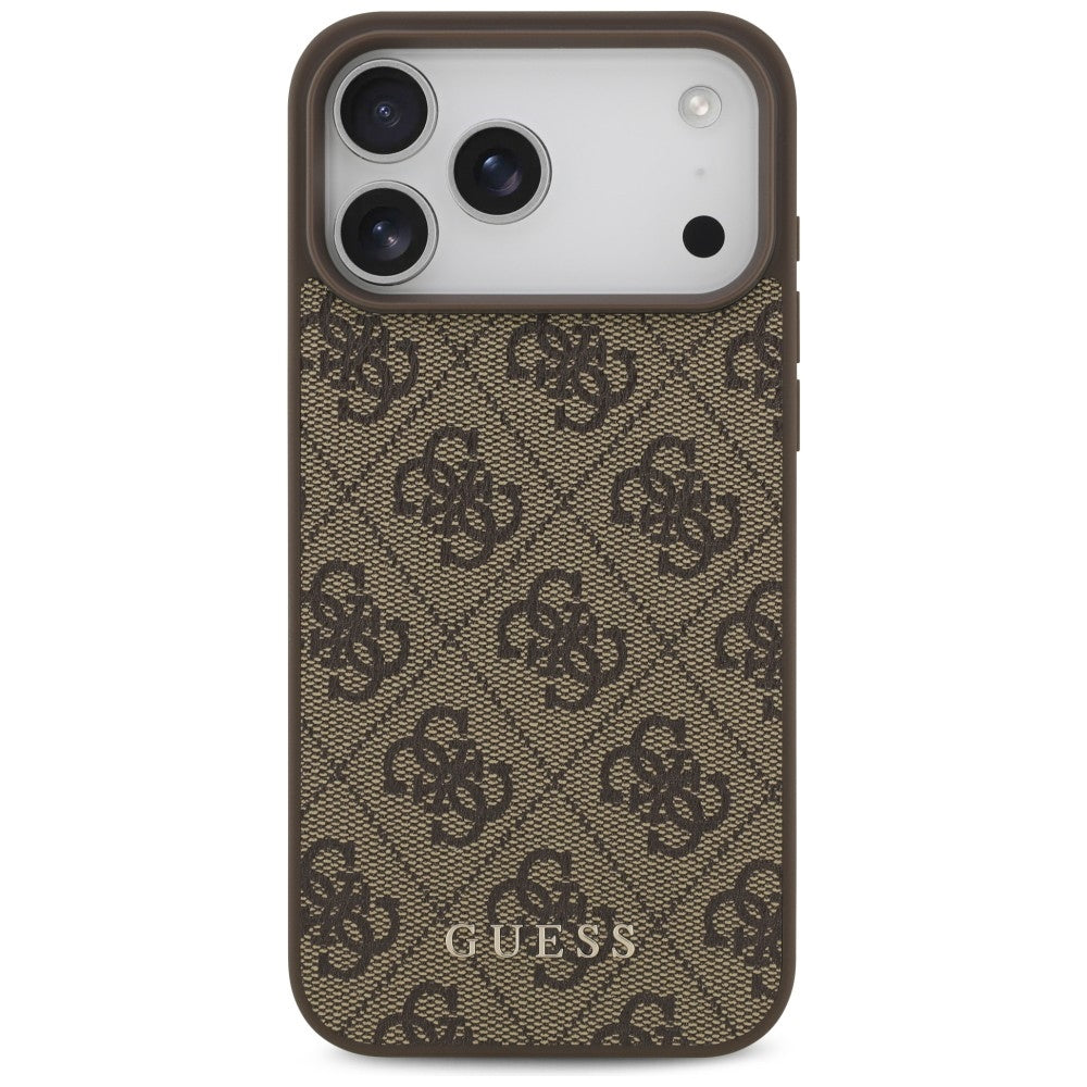 Guess 4G Classic Case for iPhone 17 Pro Max / 18 Pro Max - Brown_2