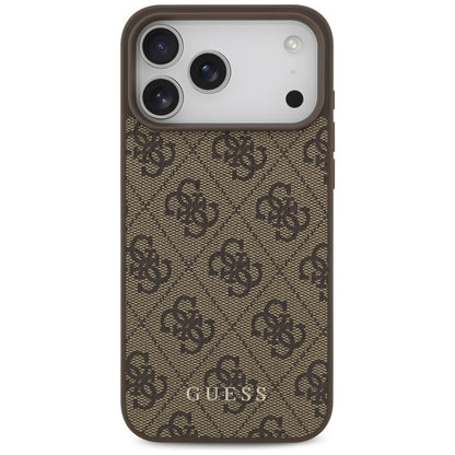 Guess 4G Classic Case for iPhone 17 Pro Max / 18 Pro Max - Brown_2