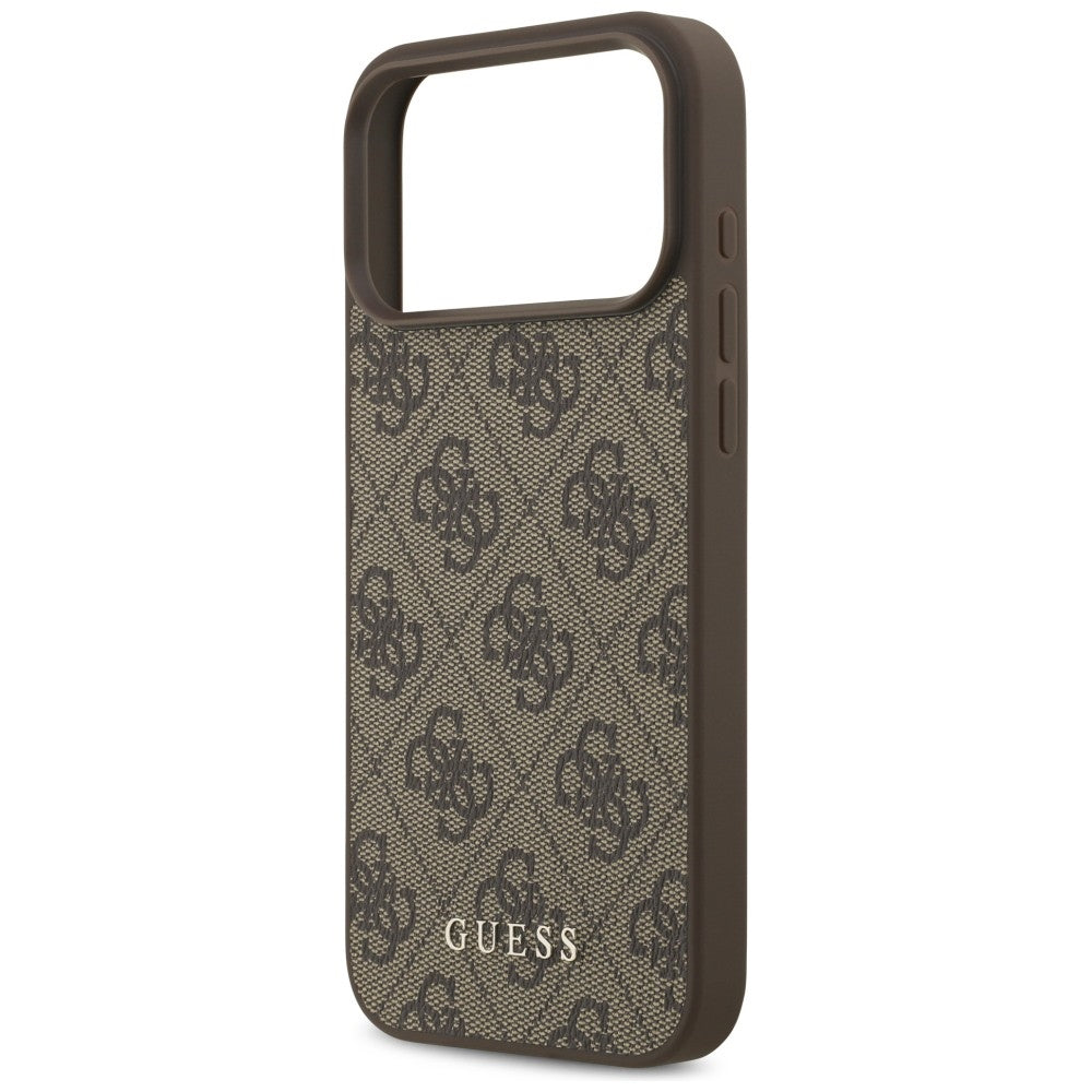 Guess 4G Classic Case for iPhone 17 Pro Max / 18 Pro Max - Brown_5
