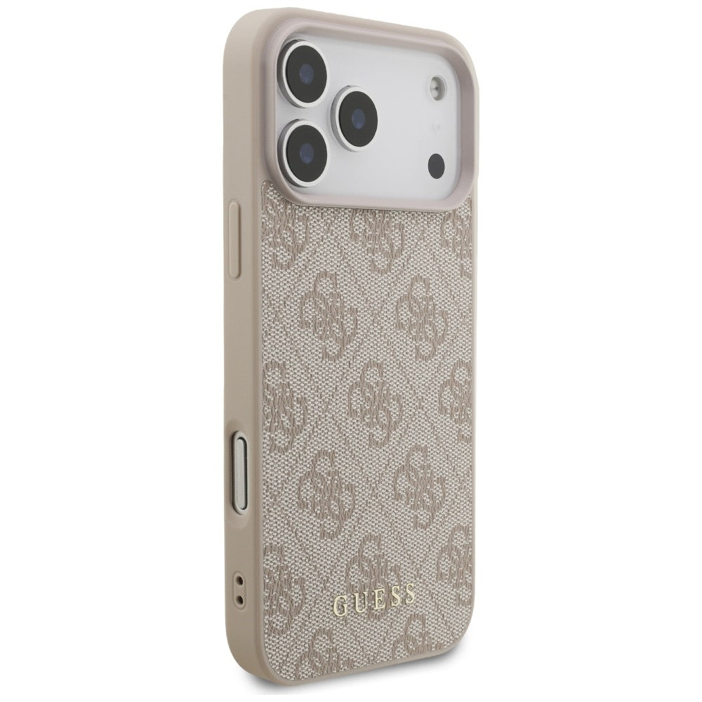 Guess 4G Classic Case for iPhone 17 Pro Max / 18 Pro Max - Pink_3