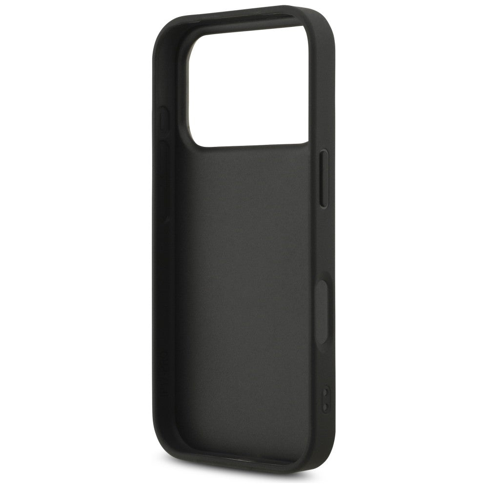 Guess Fixed Glitter Big 4G Case for iPhone 17 Pro / 18 Pro - Black_6
