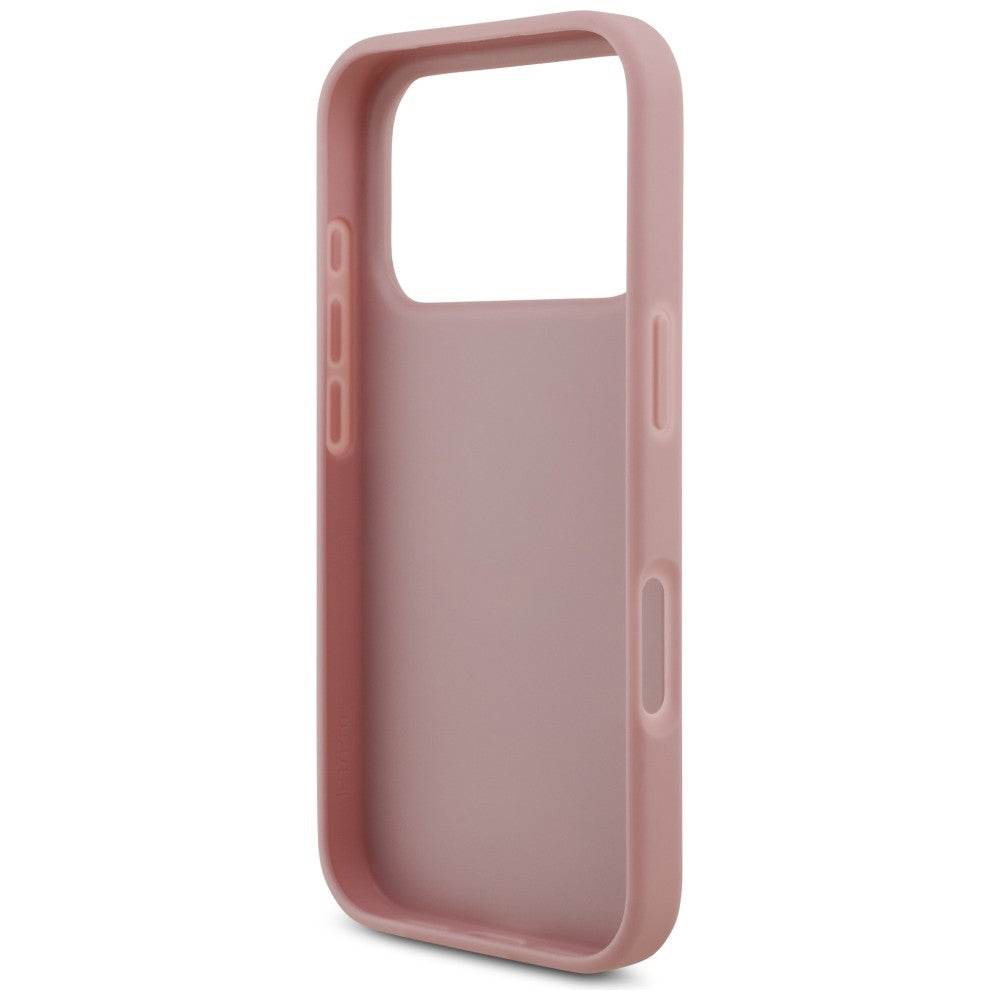 Guess Fixed Glitter Big 4G Case for iPhone 17 Pro / 18 Pro - Pink_6