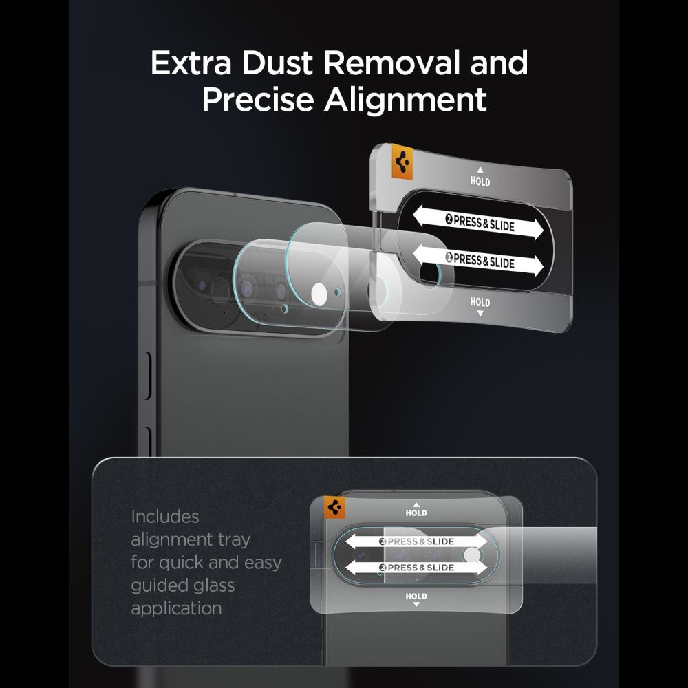 Spigen Optik Pro HD 2-Pack Tempered Glass Lens Screen Protector for Google Pixel 11_7