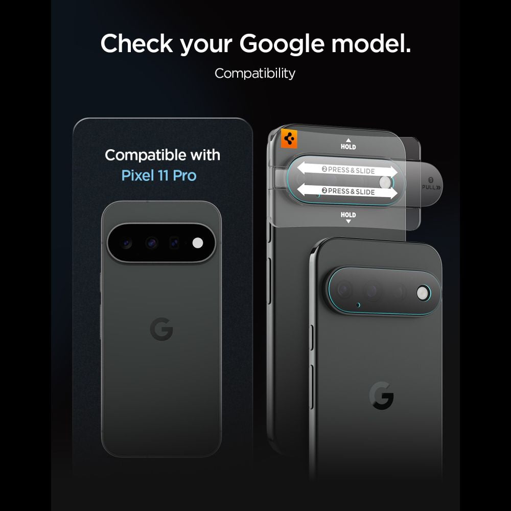 Spigen Optik Pro HD 2-Pack Tempered Glass Lens Screen Protector for Google Pixel 11 Pro_5