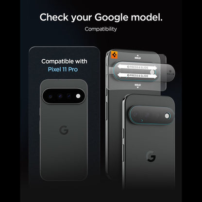 Spigen Optik Pro HD 2-Pack Tempered Glass Lens Screen Protector for Google Pixel 11 Pro_5