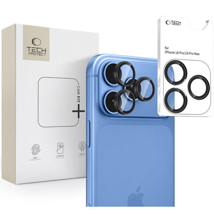 Tech-Protect Camring Fit+ Camera Cover for iPhone 18 Pro / 18 Pro Max - Black_0