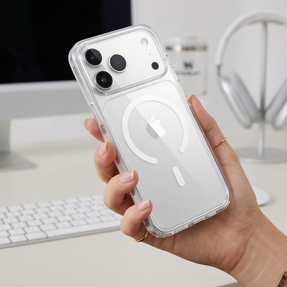 Tech-Protect Flexair Hybrid CC MagSafe Case for iPhone 17 Pro / 18 Pro - Clear_6