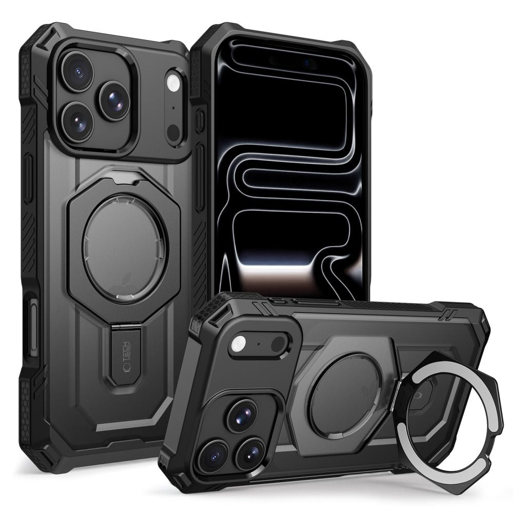 Tech-Protect MagForce MagSafe case for iPhone 17 Pro / 18 Pro - matte black_0