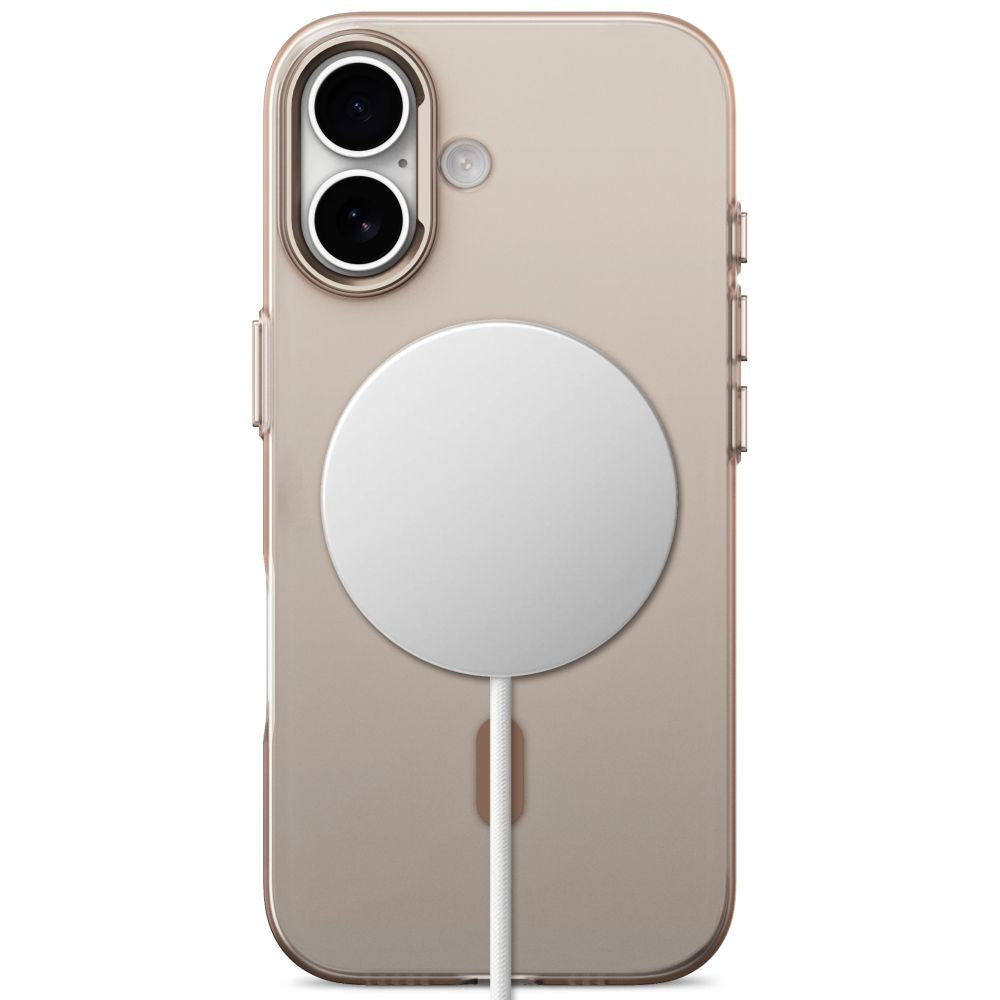 Tech-Protect MagZero MagSafe case for iPhone 17 - beige-brown matte_3