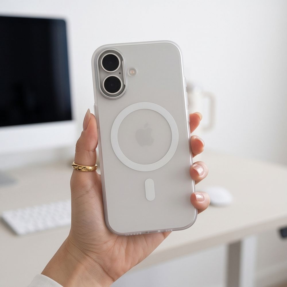 Tech-Protect MagZero MagSafe Case for iPhone 17 - Matte White_7