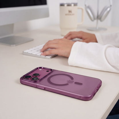 Tech-Protect MagZero MagSafe Case for iPhone 17 Pro / 18 Pro - Burgundy Matte_5