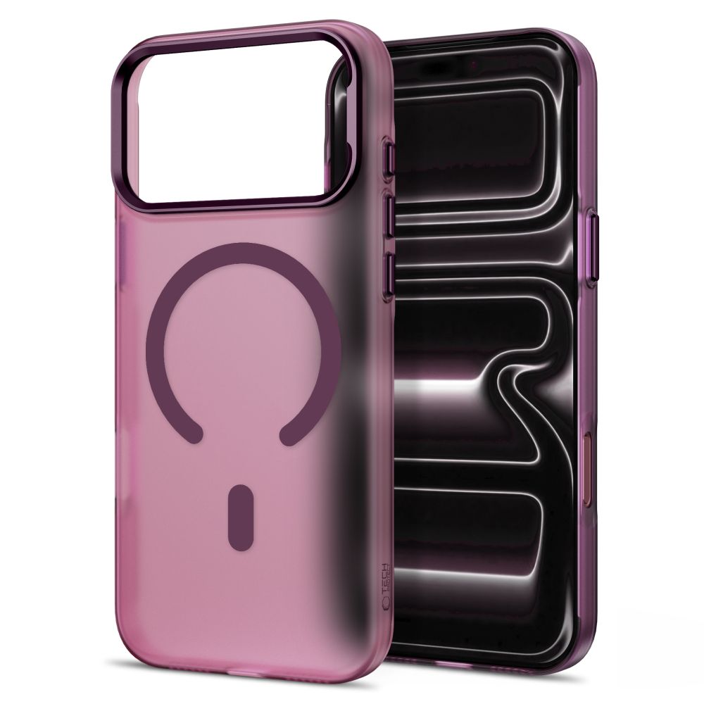 Tech-Protect MagZero MagSafe Case for iPhone 17 Pro Max / 18 Pro Max - Burgundy Matte_1