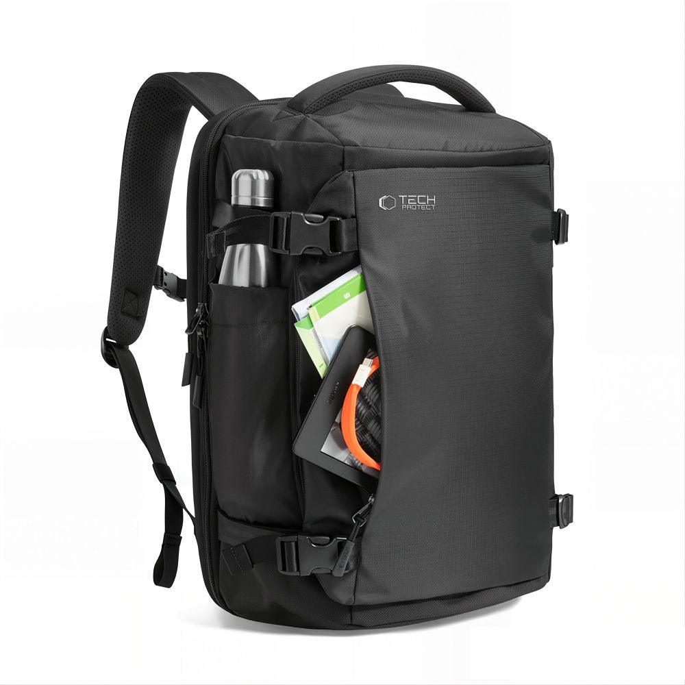 Tech-Protect Defender S70 RYANAIR &amp; WIZZAIR 24L Laptop Backpack - Black_2