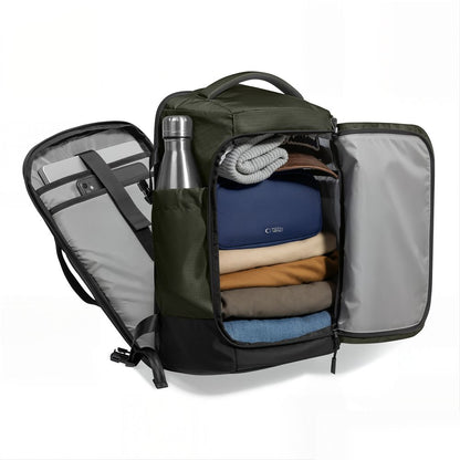 Tech-Protect Defender S70 RYANAIR &amp; WIZZAIR 24L Laptop Backpack - Dark Green_3