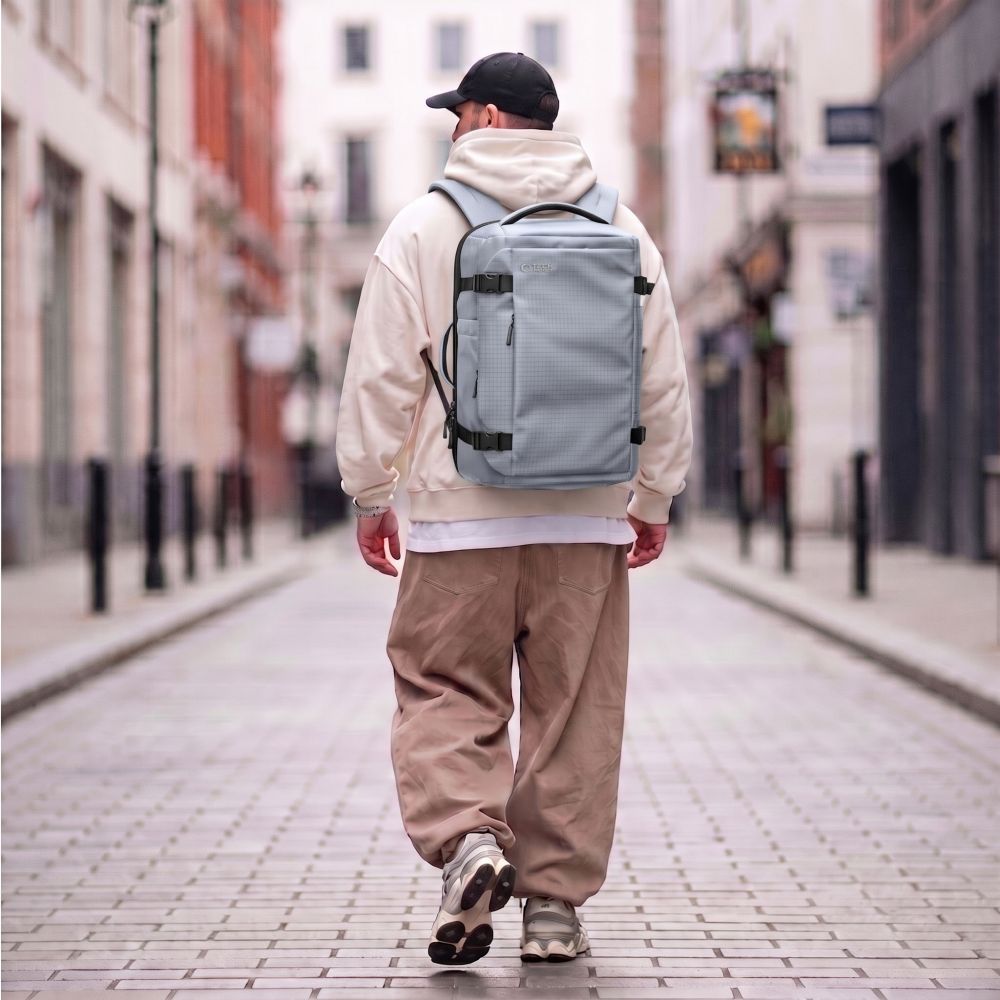 Tech-Protect Defender S70 RYANAIR &amp; WIZZAIR 24L Laptop Backpack - Gray_13