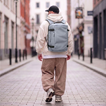 Tech-Protect Defender S70 RYANAIR &amp; WIZZAIR 24L Laptop Backpack - Gray_13