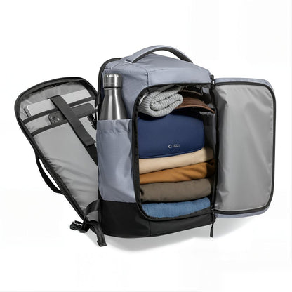 Tech-Protect Defender S70 RYANAIR &amp; WIZZAIR 24L Laptop Backpack - Gray_3