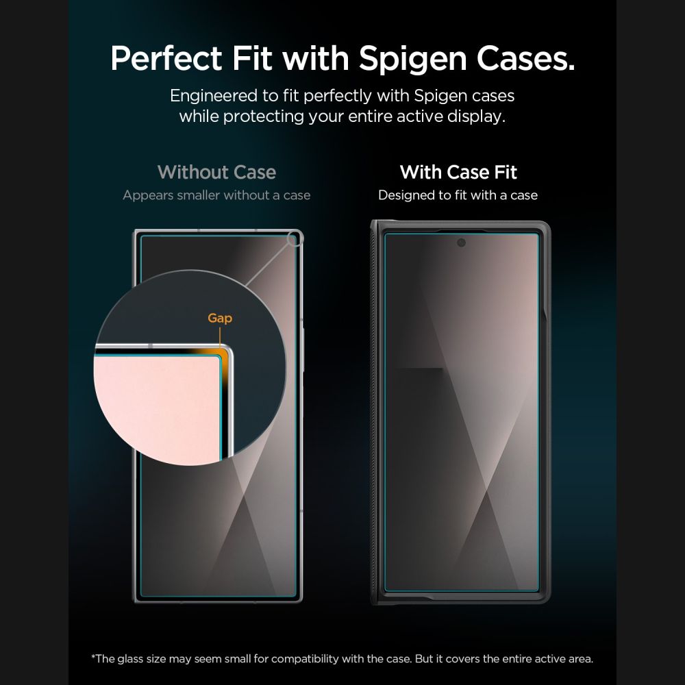 Spigen Glas.tR EZ Fit Pro HD Privacy 2-Pack Tempered Glass for Samsung Galaxy Z Fold 7/8 Ultra_12