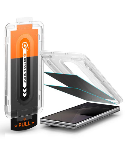 Spigen Glas.tR EZ Fit Pro HD Privacy 2-Pack Tempered Glass for Samsung Galaxy Z Fold 7/8 Ultra_2