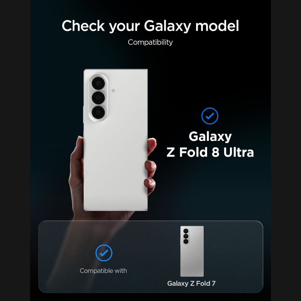 Spigen Glas.tR EZ Fit Pro HD Privacy 2-Pack Tempered Glass for Samsung Galaxy Z Fold 7/8 Ultra_6