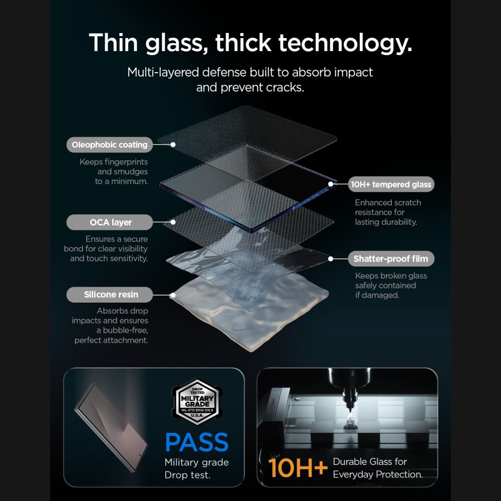 Spigen Glas.tR EZ Fit Pro HD Privacy 2-Pack Tempered Glass for Samsung Galaxy Z Fold 7/8 Ultra_8