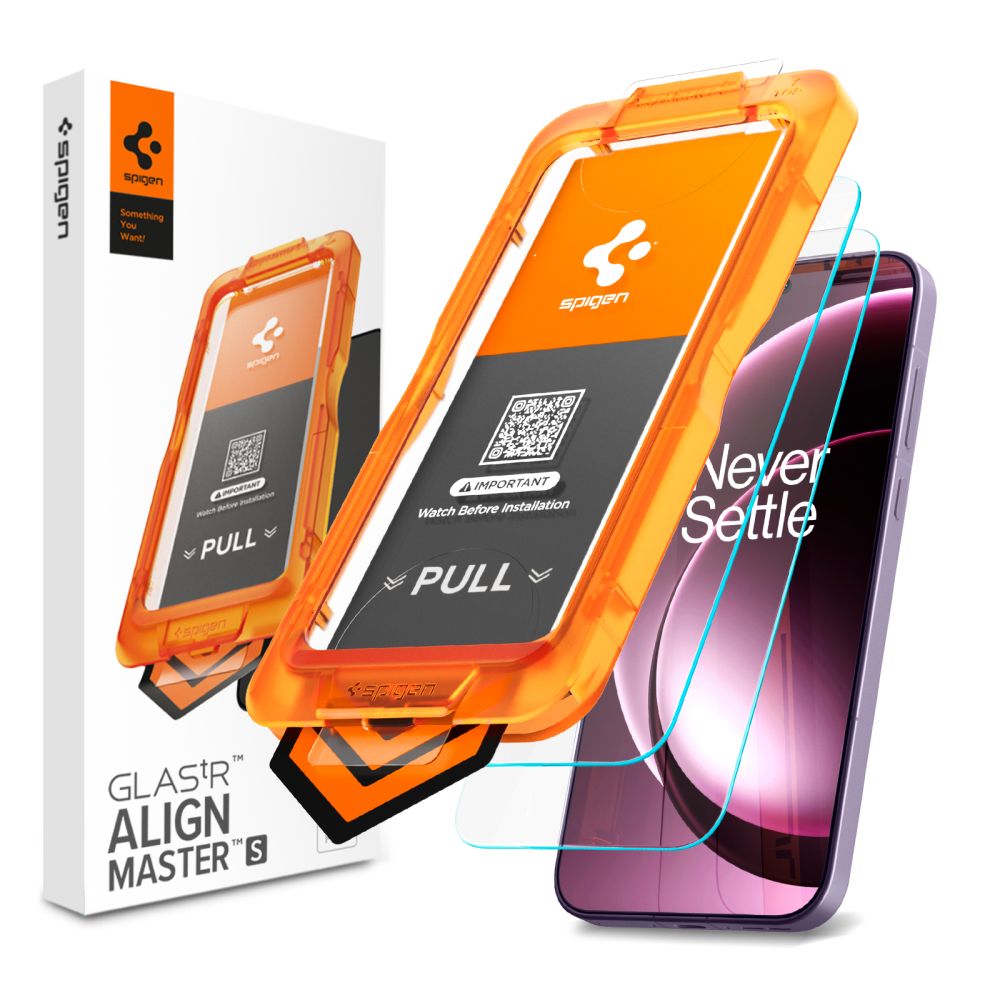Spigen Glas.tR AlignMaster Slim 2-Pack Tempered Glass for OnePlus 15_0