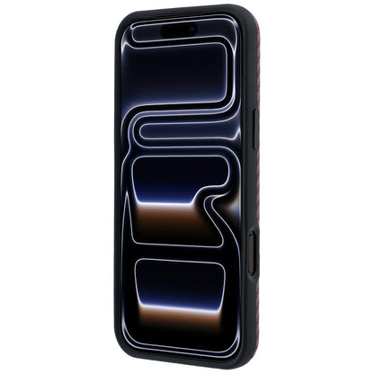 BMW M Carbon Metal Logo MagSafe Case for iPhone 17 Pro / 18 Pro - Burgundy_4