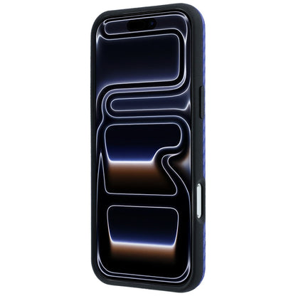 BMW M Carbon Metal Logo MagSafe Case for iPhone 17 Pro / 18 Pro - Blue_4