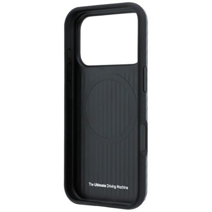 BMW M Carbon Metal Logo MagSafe Case for iPhone 17 Pro / 18 Pro - Gray_6
