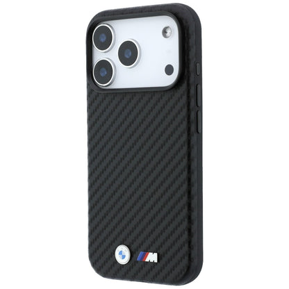 BMW M Carbon Metal Logo MagSafe Case for iPhone 17 Pro Max / 18 Pro Max - Black_1