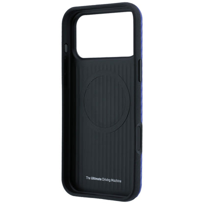 BMW M Carbon Metal Logo MagSafe Case for iPhone 17 Pro Max / 18 Pro Max - Blue_6