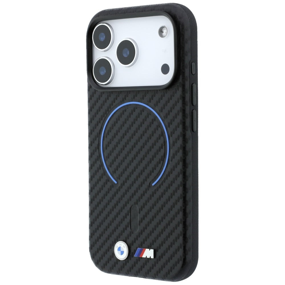 BMW M Carbon Printed Ring MagSafe Case for iPhone 17 Pro / 18 Pro - Black_1