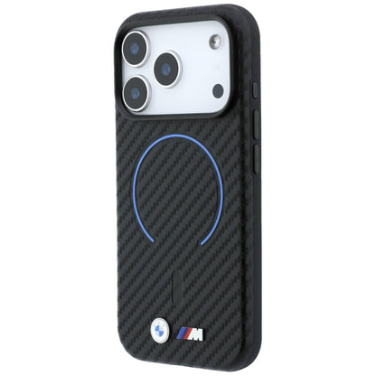 BMW M Carbon Printed Ring MagSafe Case for iPhone 17 Pro Max / 18 Pro Max - Black_1