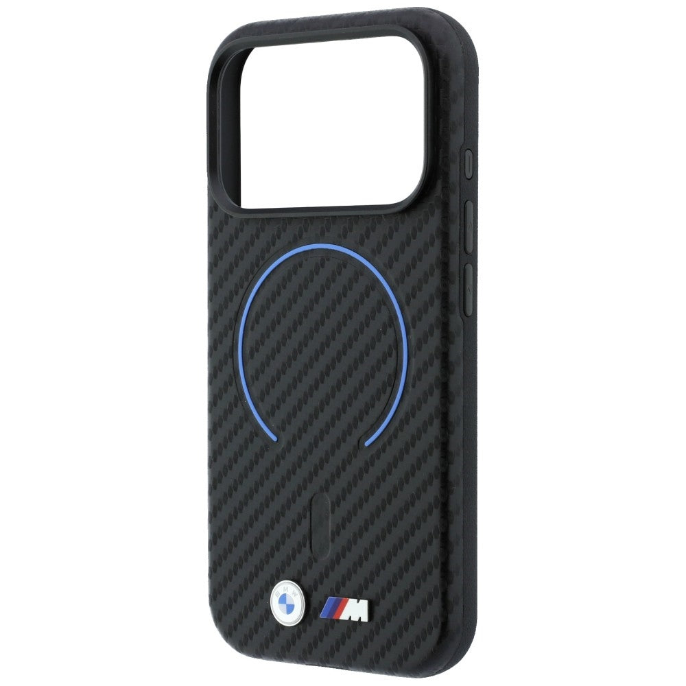 BMW M Carbon Printed Ring MagSafe Case for iPhone 17 Pro Max / 18 Pro Max - Black_5