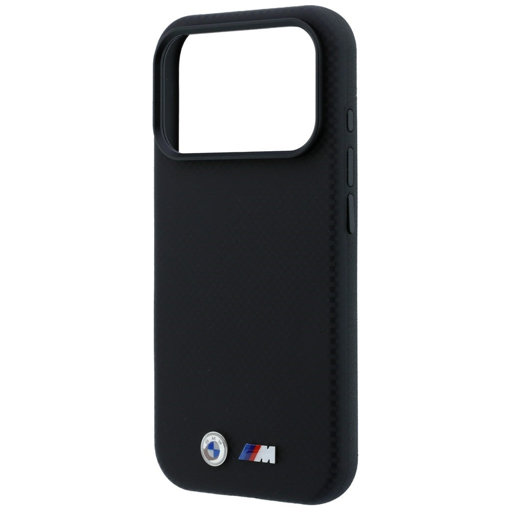 BMW M Quadrille Kevlar Metal Logo MagSafe Case for iPhone 17 Pro / 18 Pro - Black_5