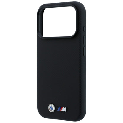 BMW M Quadrille Kevlar Metal Logo MagSafe Case for iPhone 17 Pro Max / 18 Pro Max - Black_5