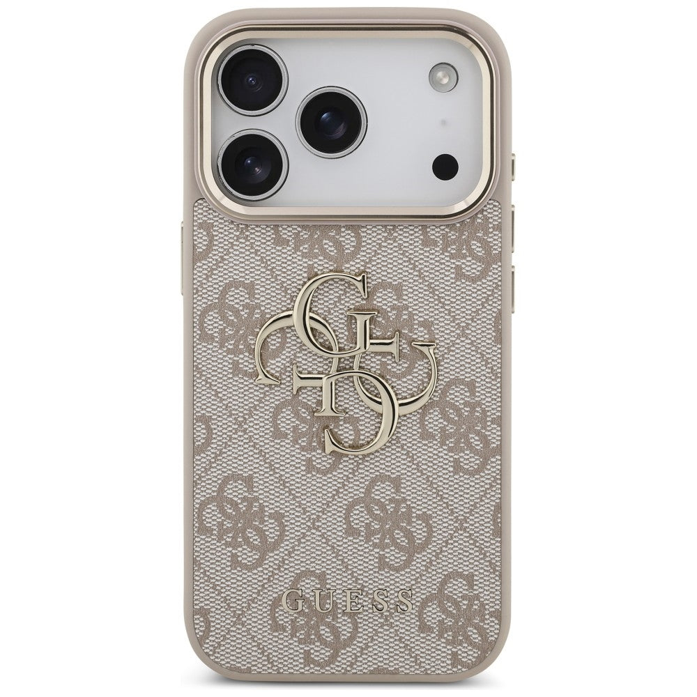 Guess 4G Big 4G Classic Logo Case for iPhone 17 Pro / 18 Pro - Rose Gold_2
