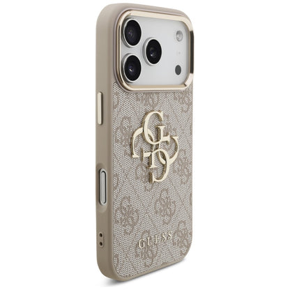 Guess 4G Big 4G Classic Logo Case for iPhone 17 Pro / 18 Pro - Rose Gold_3