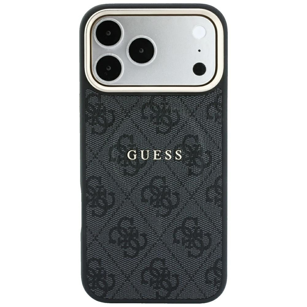 Guess Embossed 4G Classic MagSafe Case for iPhone 17 Pro / 18 Pro - Black_2