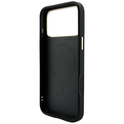 Guess Embossed 4G Classic MagSafe Case for iPhone 17 Pro / 18 Pro - Black_5