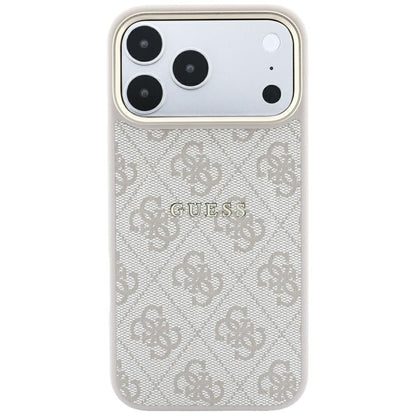 Guess Embossed 4G Classic MagSafe Case for iPhone 17 Pro / 18 Pro - Pink_2
