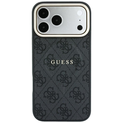 Guess Embossed 4G Classic MagSafe Case for iPhone 17 Pro Max / 18 Pro Max - Black_2