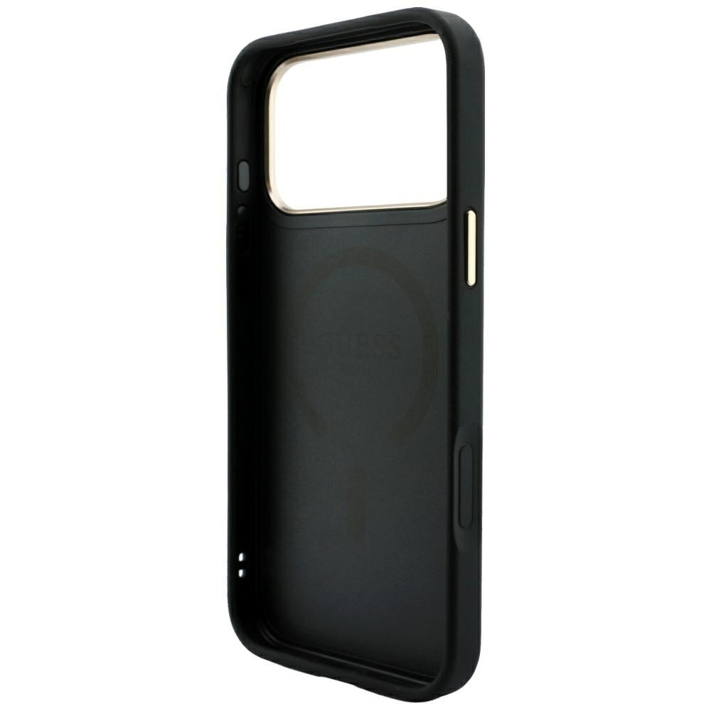 Guess Embossed 4G Classic MagSafe Case for iPhone 17 Pro Max / 18 Pro Max - Black_6