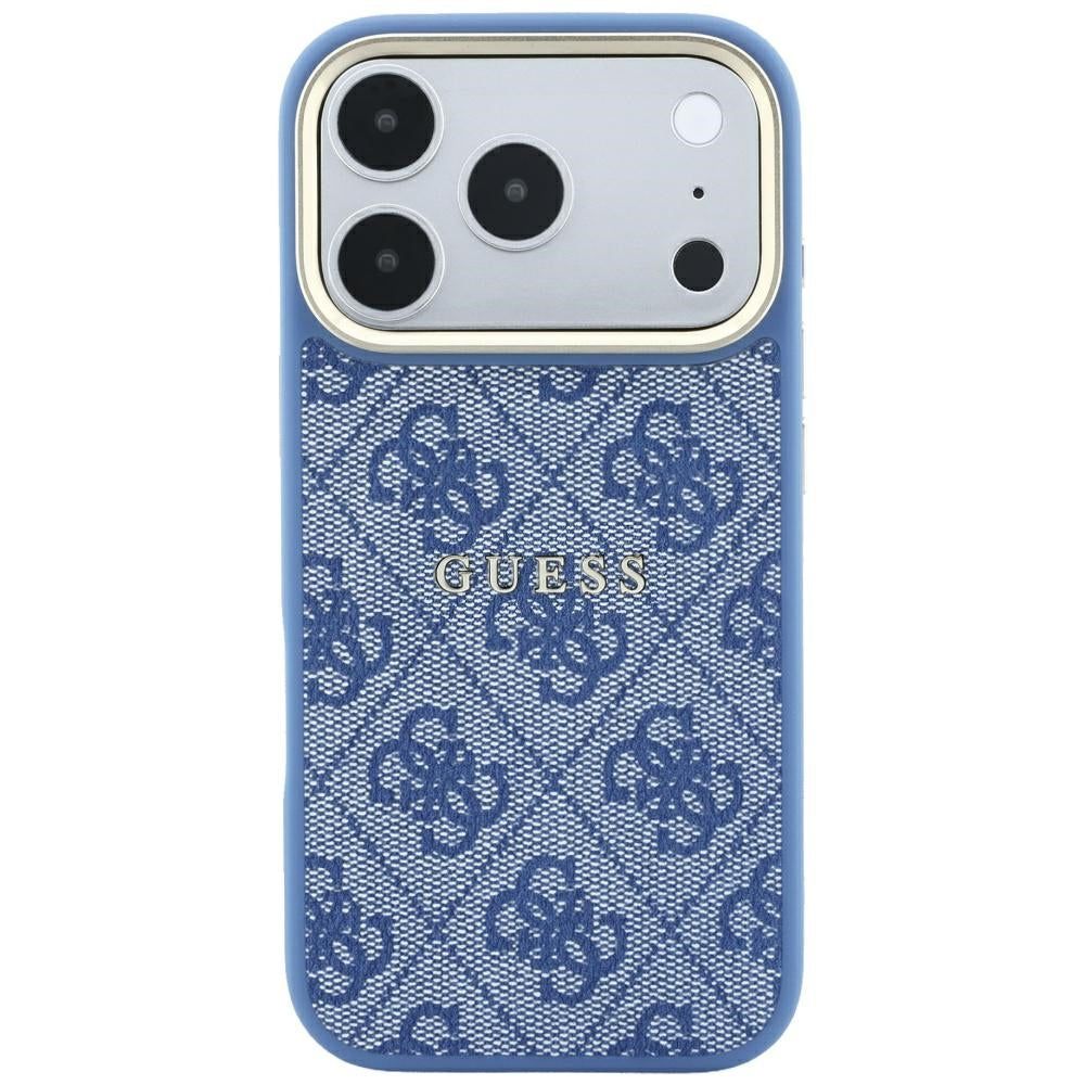Guess Embossed 4G Classic MagSafe Case for iPhone 17 Pro Max / 18 Pro Max - Blue_2