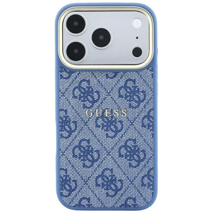 Guess Embossed 4G Classic MagSafe Case for iPhone 17 Pro Max / 18 Pro Max - Blue_2