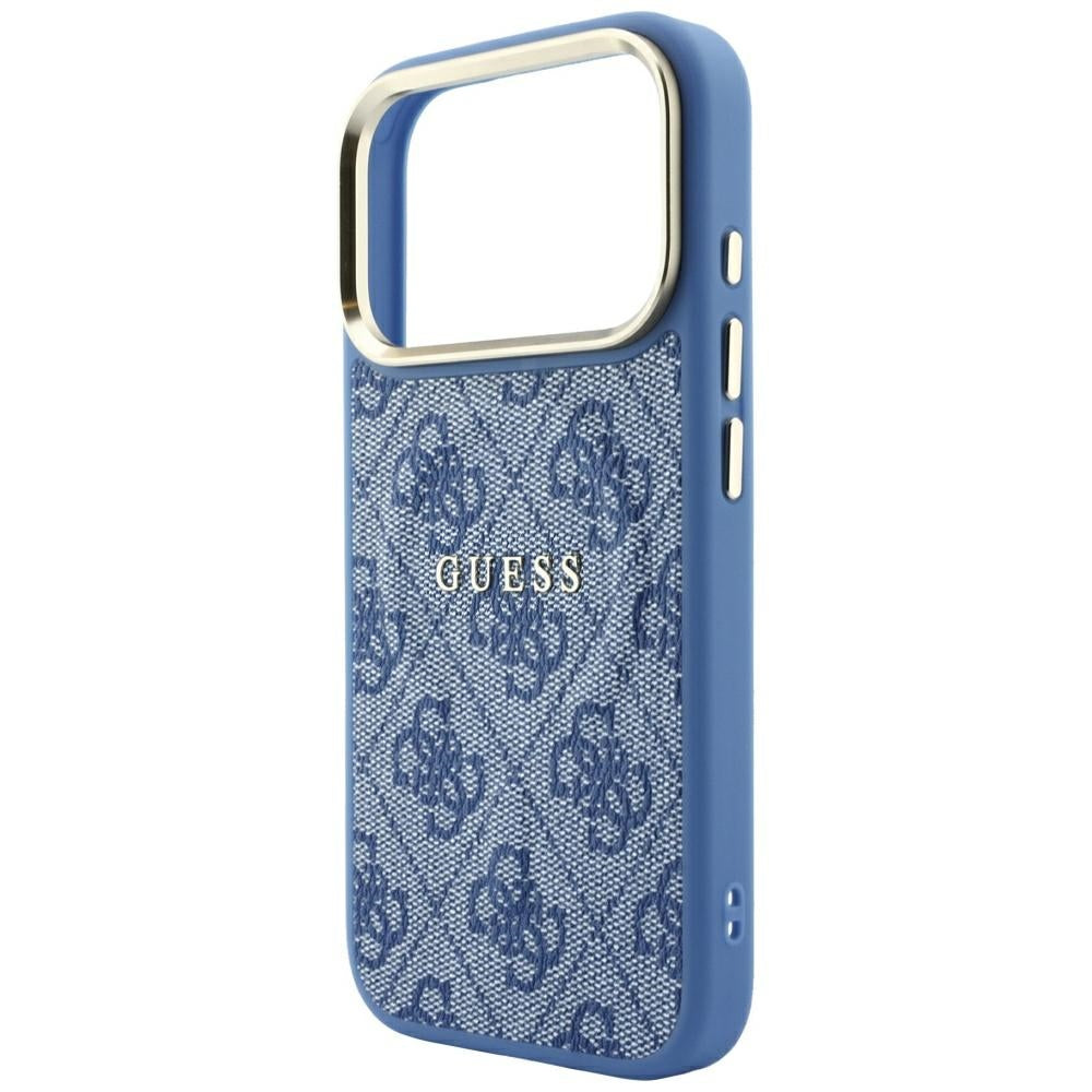 Guess Embossed 4G Classic MagSafe Case for iPhone 17 Pro Max / 18 Pro Max - Blue_5