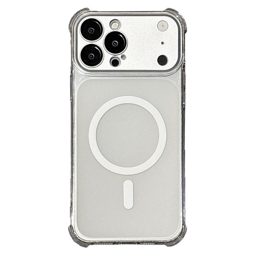iPhone 18 Pro Max / 17 Pro Max Magnetic TPU Case with Detachable Camera Cover - Transparent_0